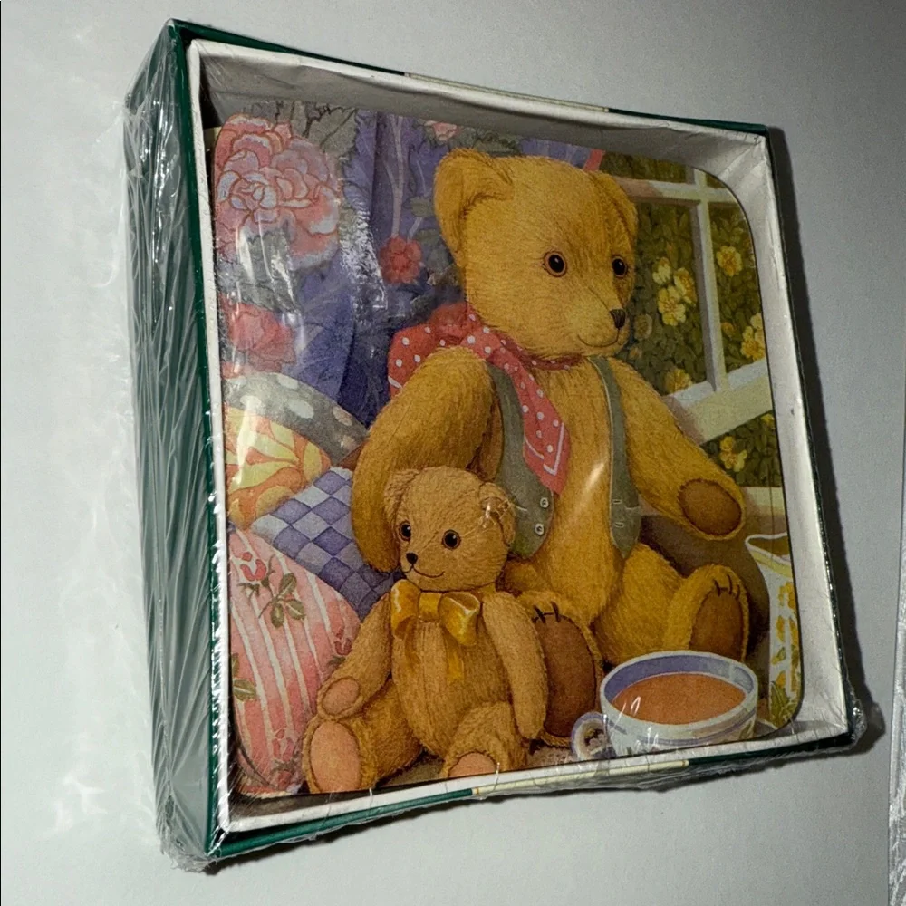 Wilscombe‎ Vintage Teddy Bear Coasters